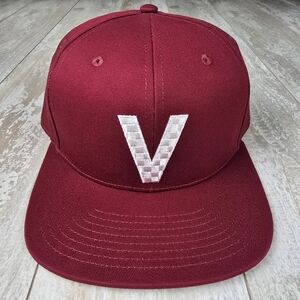 Vans Big V Snapback Red